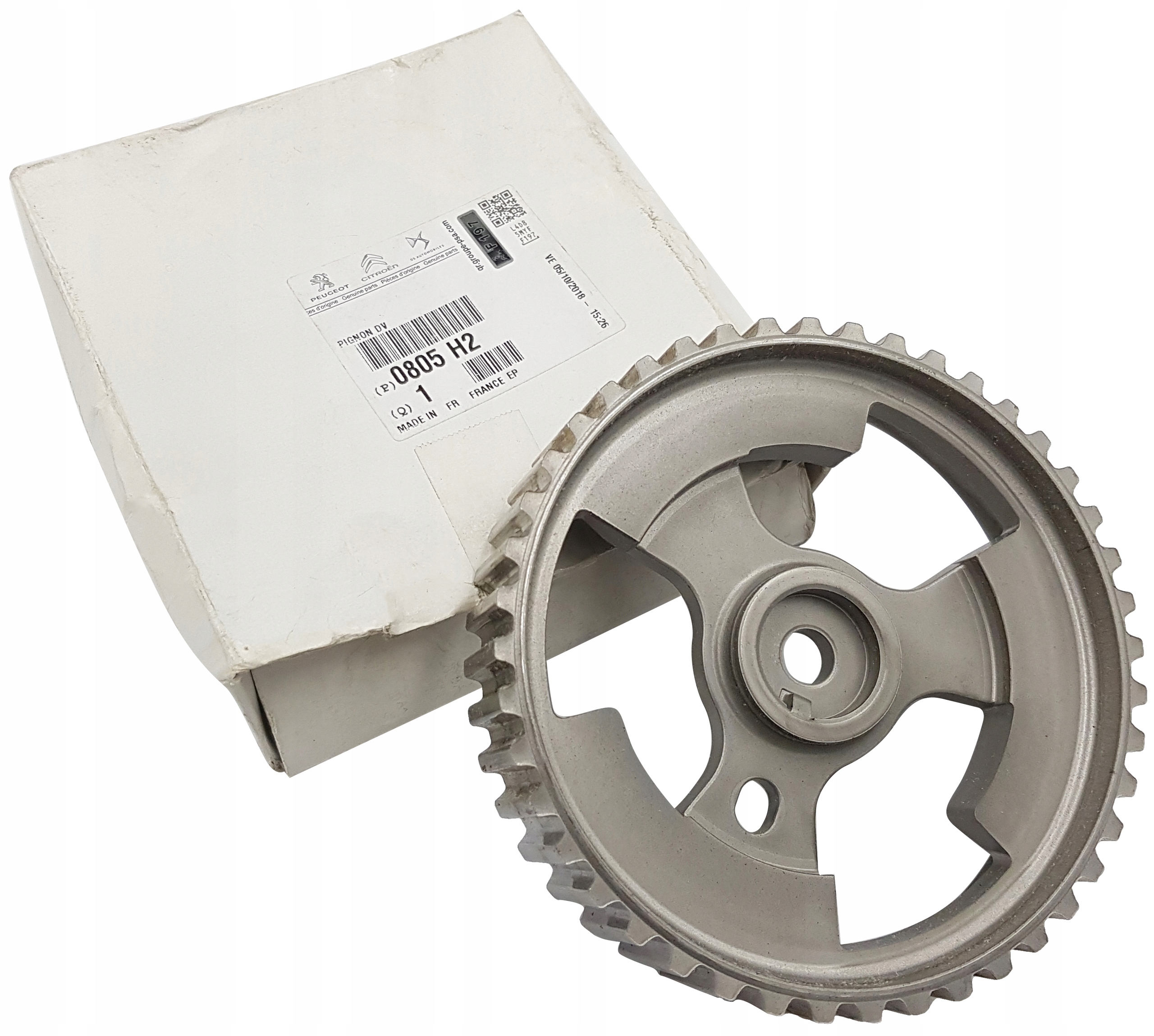 0805.H2 - OE PEUGEOT 2008 207 208 1.6 HDI КОЛЕСО РАСПРЕДЕЛИТЕЛЬНОГО ВАЛА
