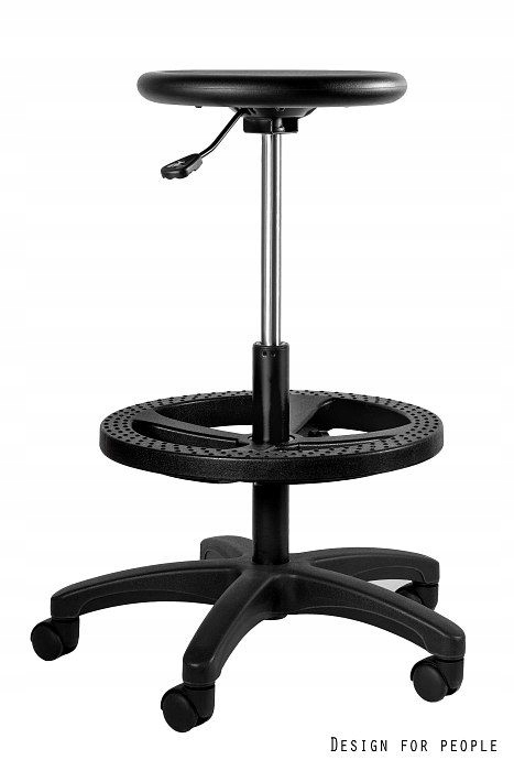 Taboret specjalistyczny ERIZO czarny UNIQUE