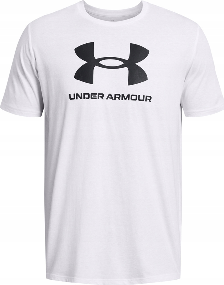Pánské Tričko Under Armour Sportstyle Logo Bílé 1382911 100 r S
