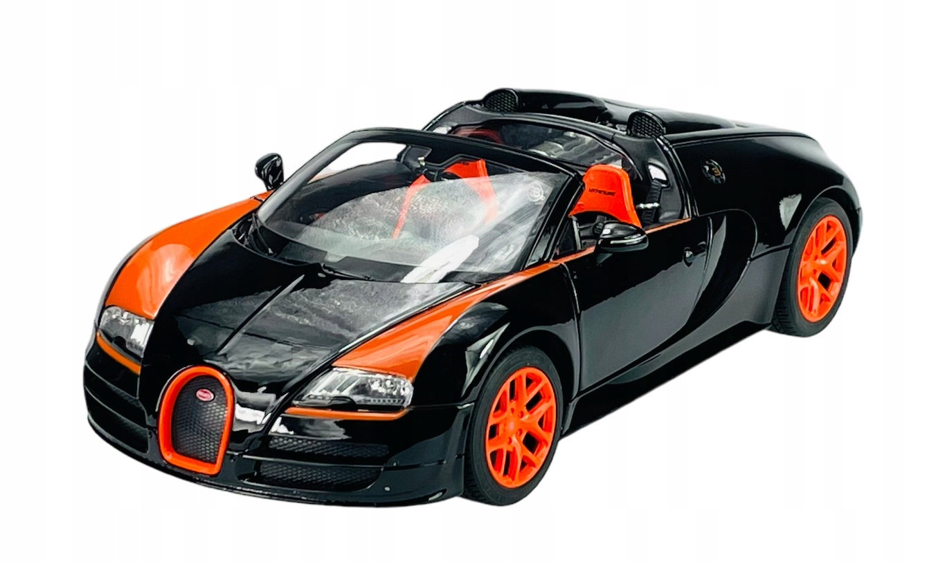 Rastar Bugatti Veyron 16.4 Grand Sport Vitesse Černá 1:18 Metal Nový Model