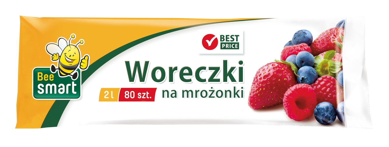 

Paclan Bee Smart woreczki na mrożonki 2L