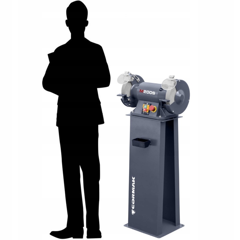 Промышленная машина 200mm GRADUATOR GRADUATOR GRADUATOR дискового шлифовального станка с основанием