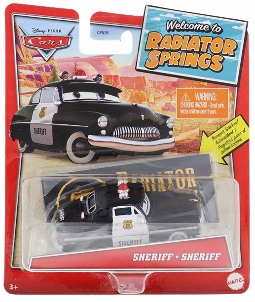 

Szeryf Policjant Sheriff Radiator Auta Cars 1:55