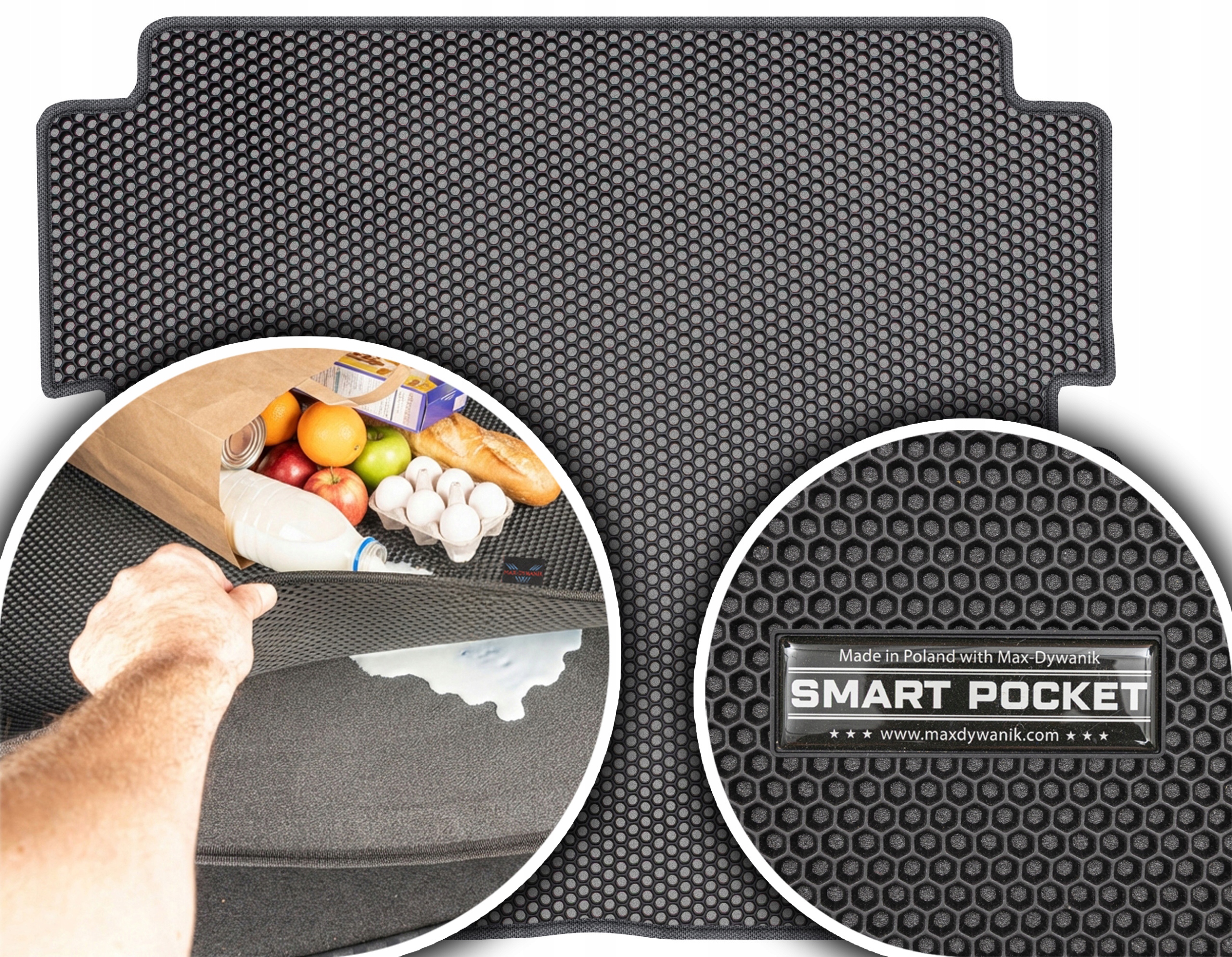 Grand Scenic III 7os 2009-2016 Vložka do zavazadlového prostoru Eva Smart Pocket