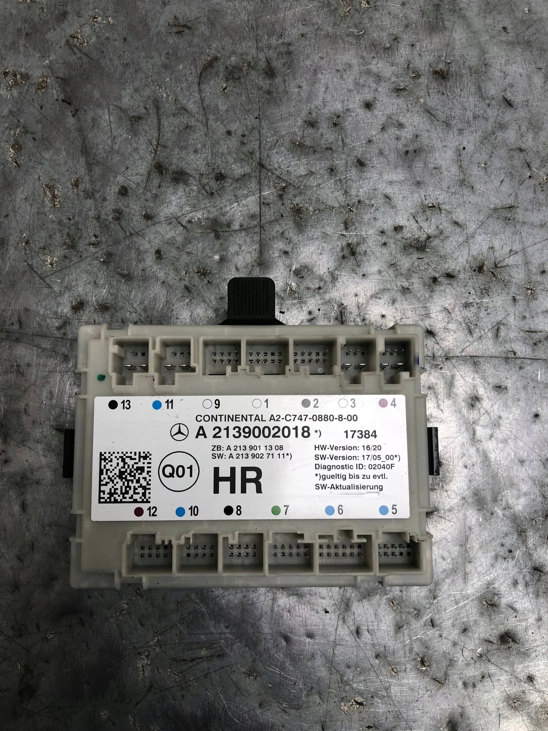 module door right rear part MERCEDES W222 A2139002018