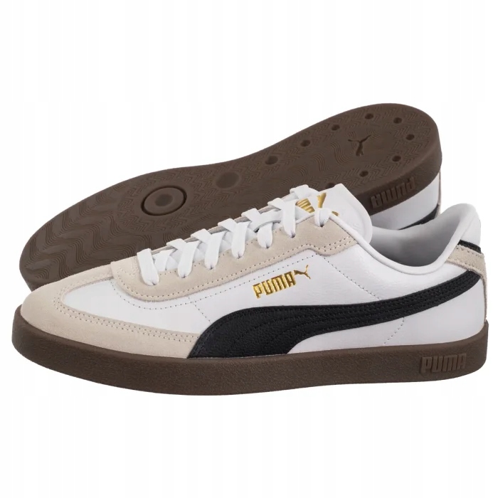 Sportovní boty Tenisky Puma Club II Era White Black 397447-07 Bílé