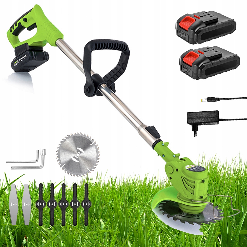 Aku Vyžínač S Kotoučem A Ochranou Proti Nárazu