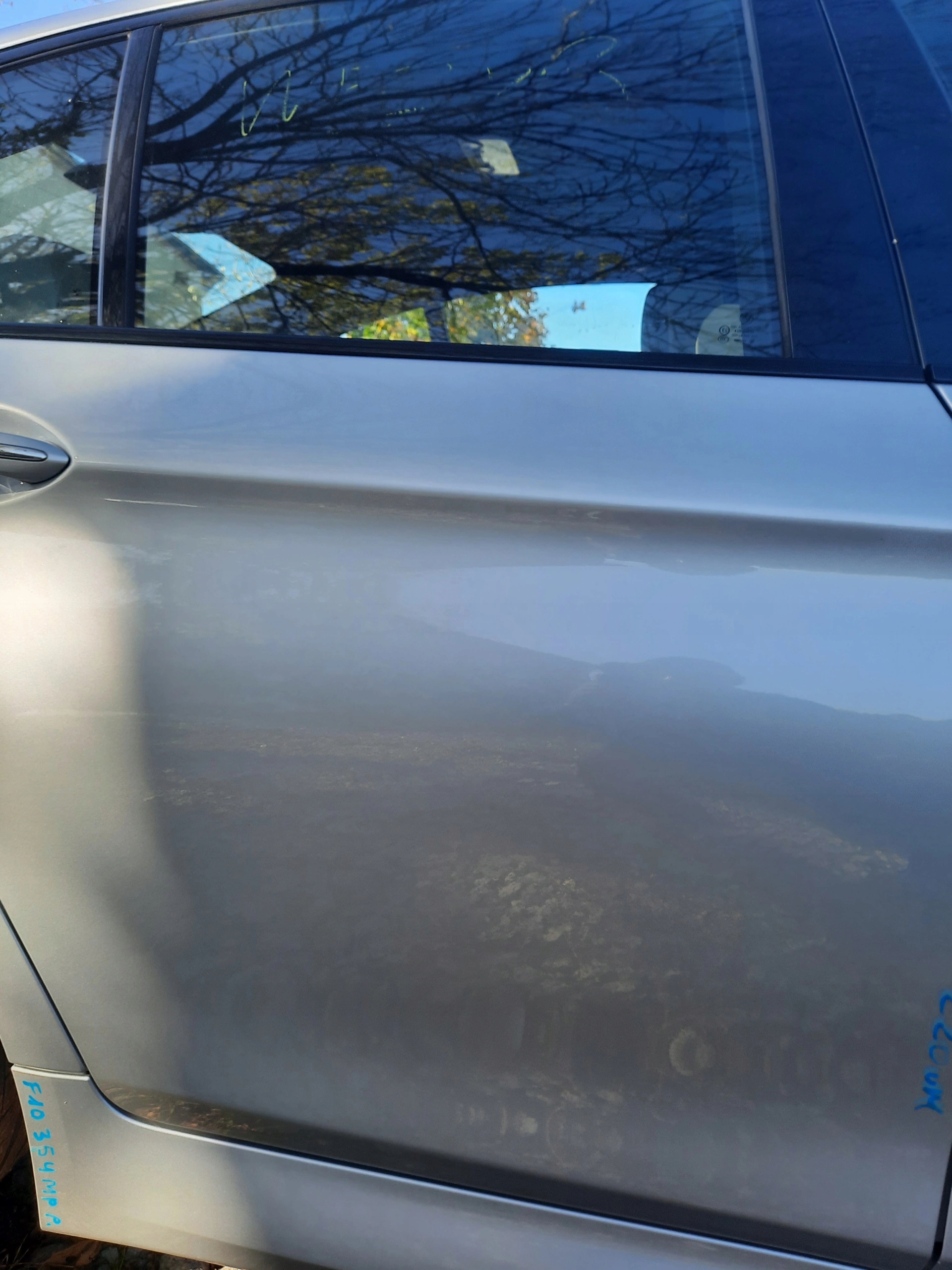 BMW 5 F10 Tür Hinten Rechts Door Porta Porte - Thumbnail 3