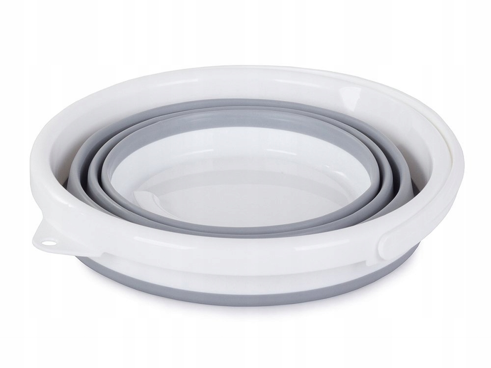 SILIKONOWE SKŁADANE WIADERKO WIADRO NA WODĘ TURYSTYCZNE PODRÓŻNE 5L Marka Verk Group