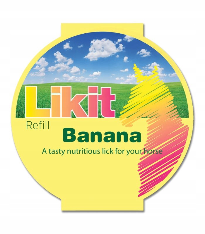 Lizawka Likit 250g bananowa