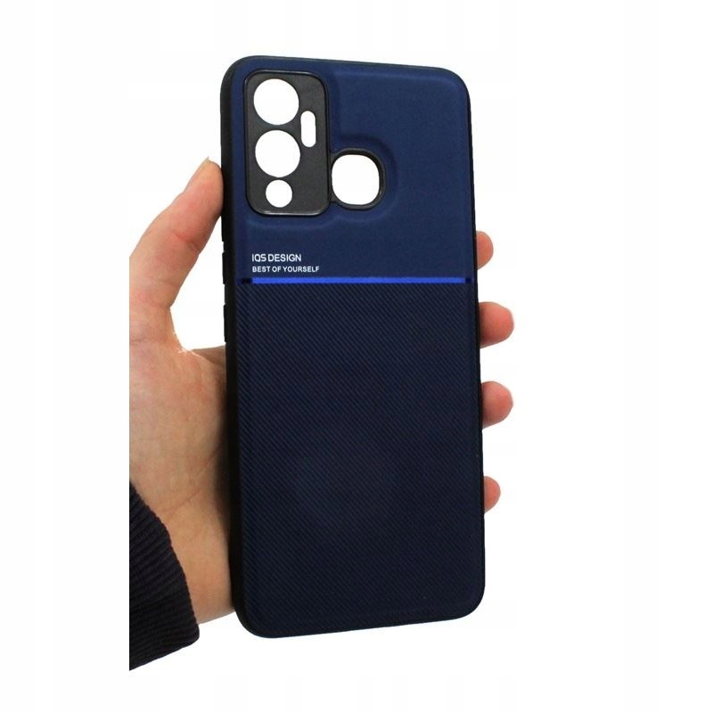 

Etui do Infinix Hot 12 Play Strip Magnetic granato