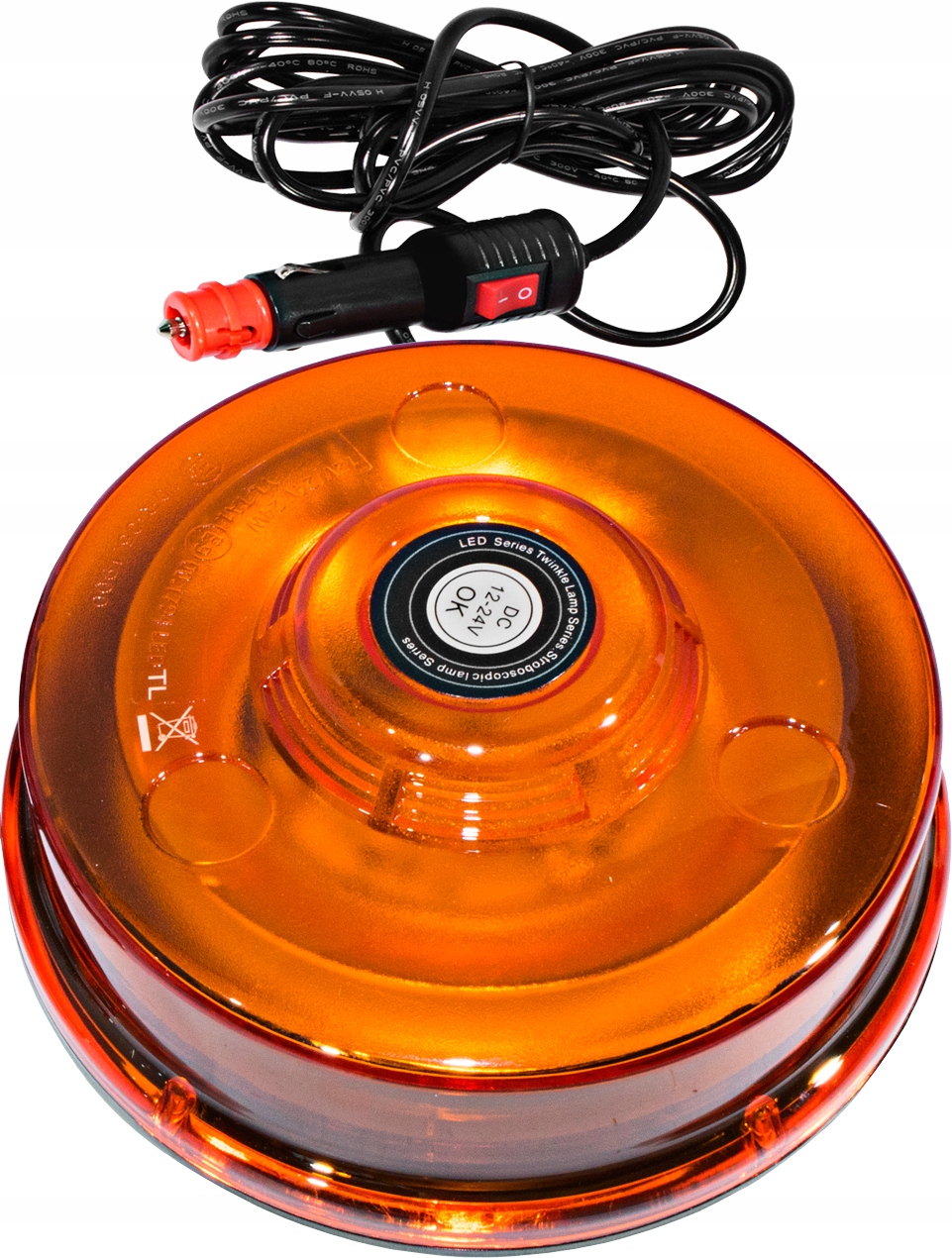 ALR0029 - ПЕТУХ НЛО LED 12 / 24V МАГНИТ СИГНАЛЬНАЯ ЛАМПА