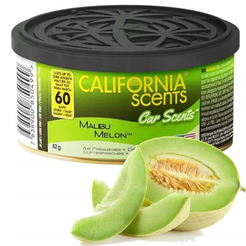 California Scents Malibu Melon zapach do samochodu 1