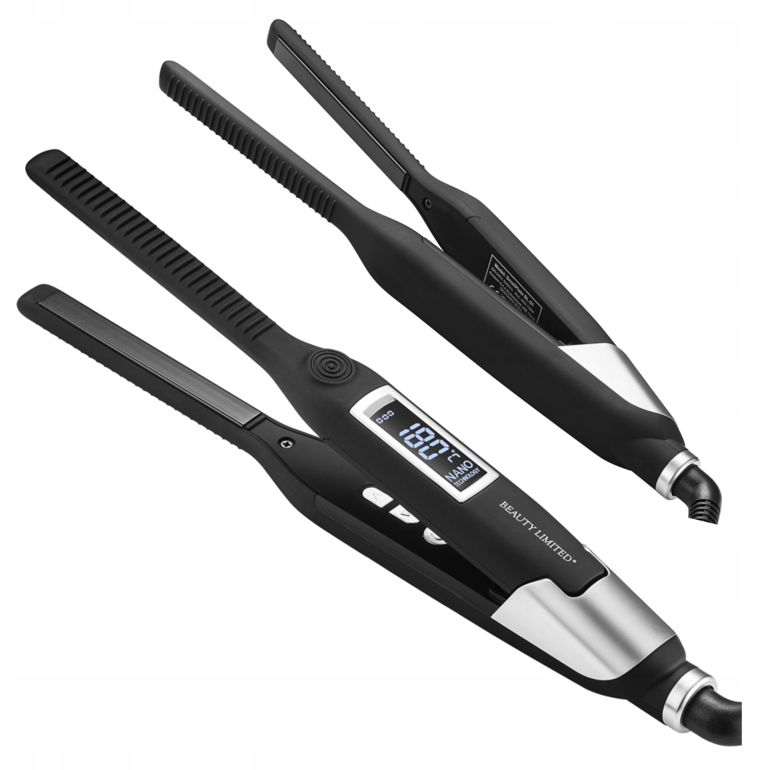 Prostownica do włosów SmallPlate Ceramiczna Turmalinowa Jonizacja Nano 150W