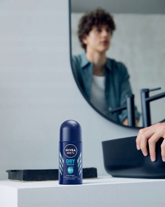 NIVEA MEN DRY FRESH ANTYPERSPIRANT MĘSKI ROLL ON 50 ML Marka Nivea Men