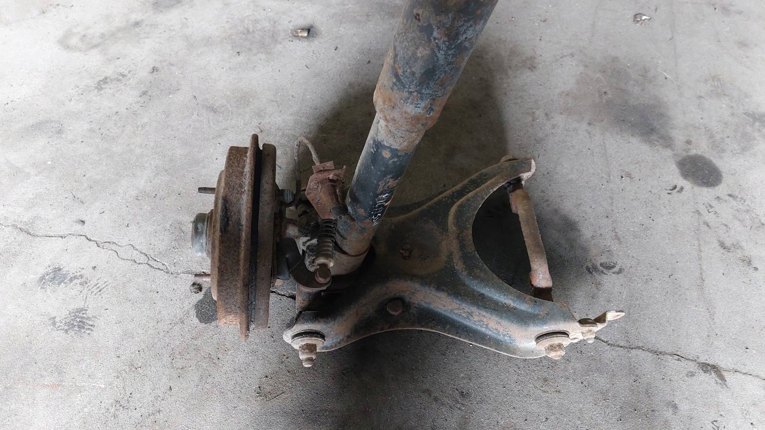 Querlenker links heck BEBEN Stoßdämpfer FIAT FIORINO II