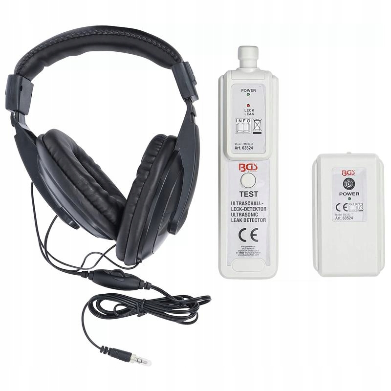 Ultrazvukový detektor netesností pre zásobníky plynu, vzduchu, vody