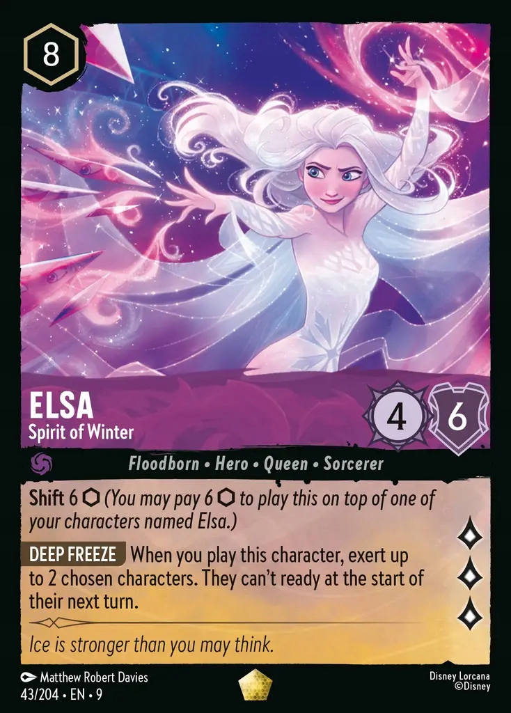 Elsa Spirit of Winter 9FAB #043 Foil