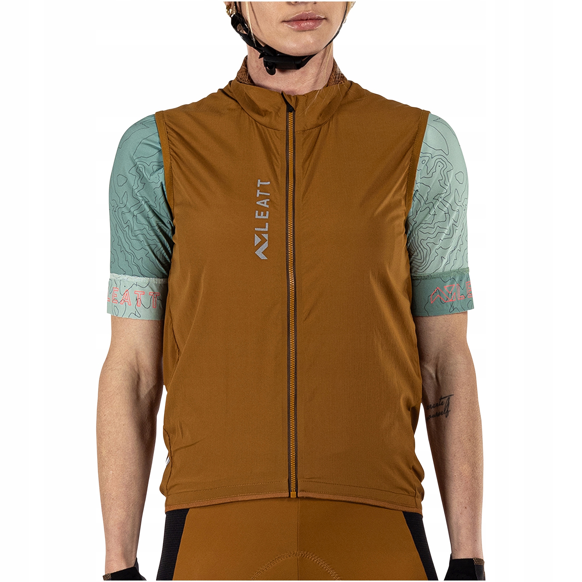 Kamizelka rowerowa damska Leatt Vest Mtb Endurance 2.0 brązowa r. M