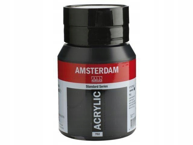 Barva akrylová Amsterdam 500 ml 702 Lamp black