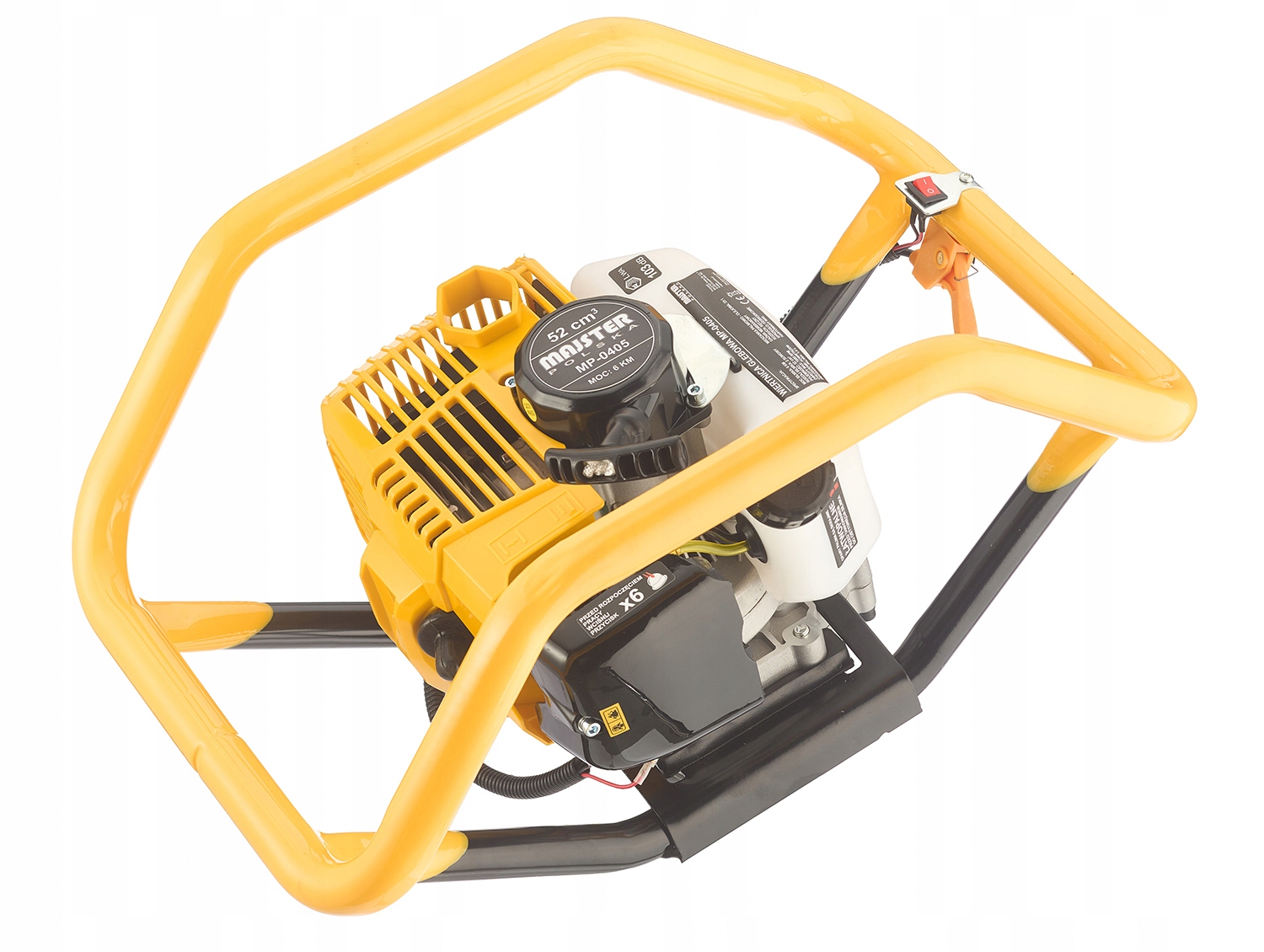 WIERTNICA GLEBOWA ŚWIDER SPALINOWY DO GLEBY PRO + PRZEDŁUŻKA SPRĘŻYNOWA Marka Majster Polska