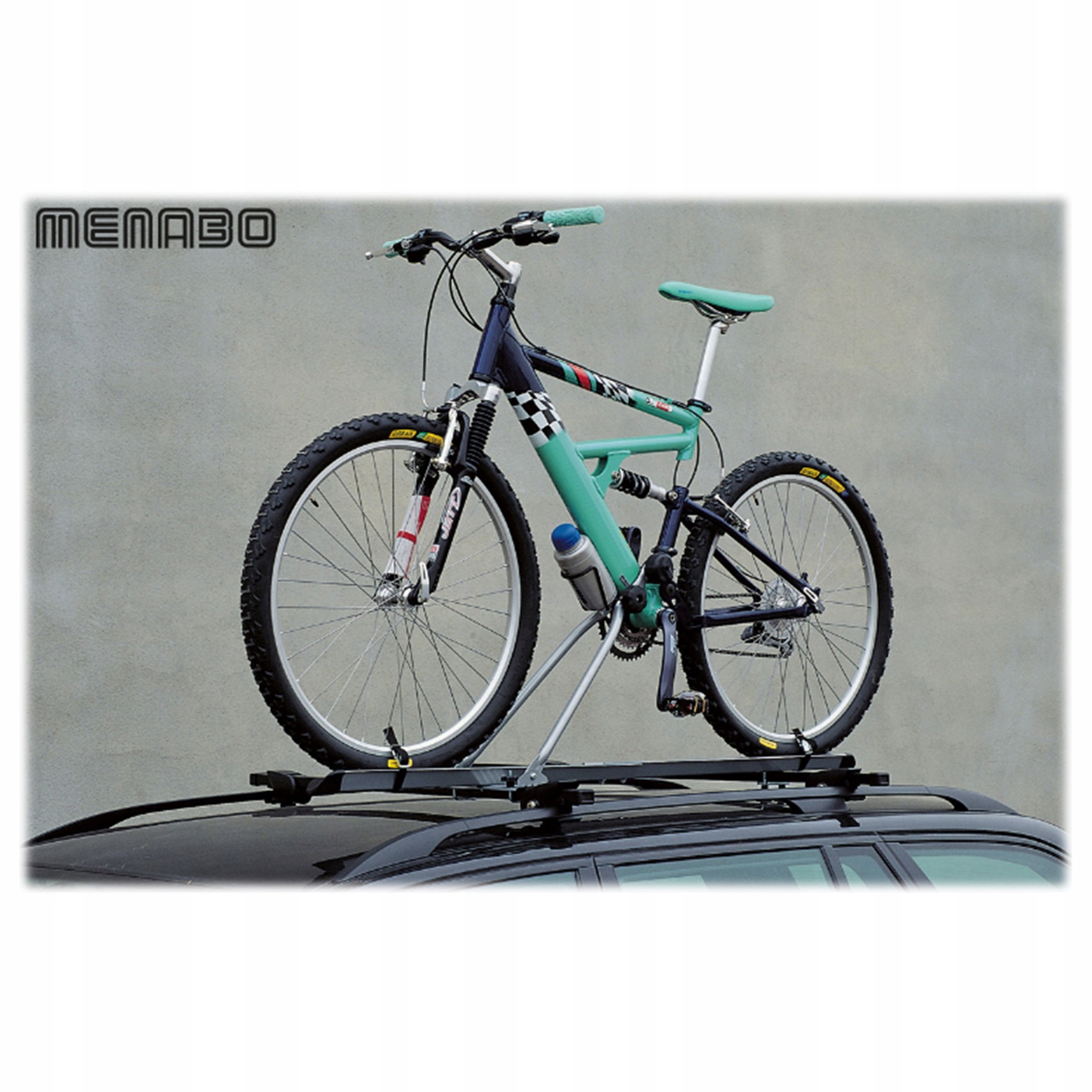 UCHWYT ROWEROWY BAGAZNIK NA DACH NA ROWER ZAMYKANY Product Width 24 cm