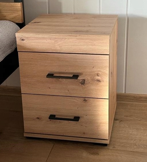 

Szafka nocna szufladami komoda Stolik artisan M27