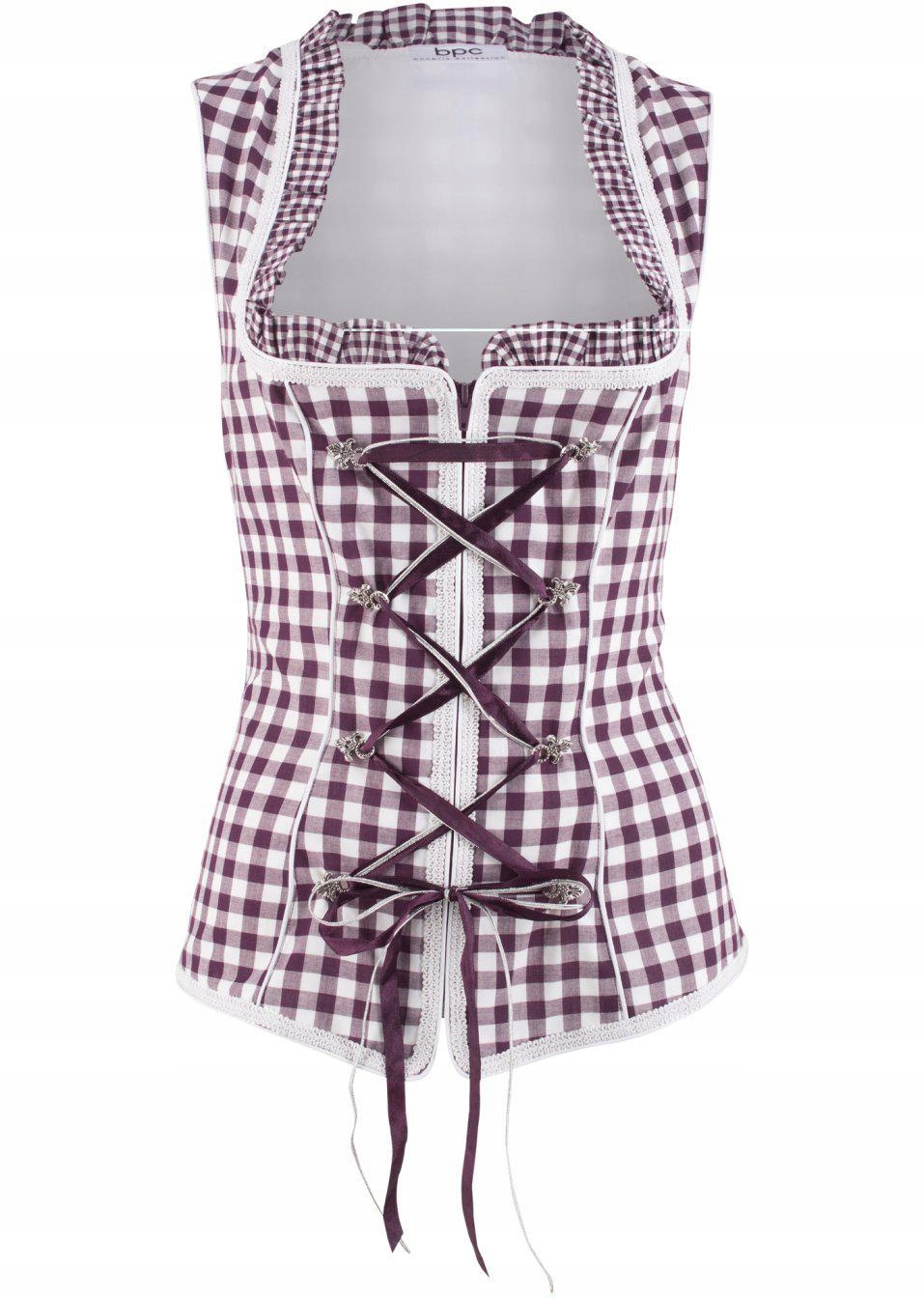 GORSET ZAPINANY NA SUWAK BONPRIX 44 Linia plus size (duże rozmiary)