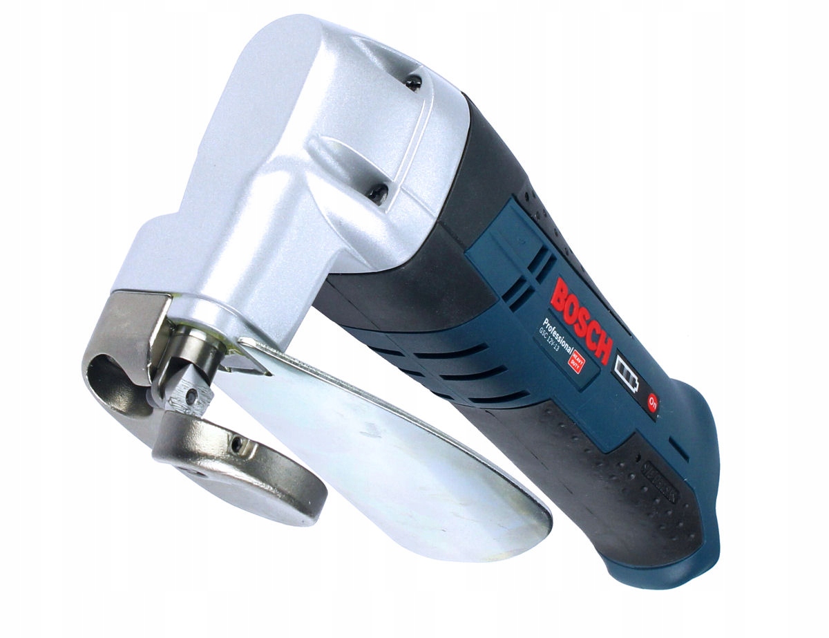 NOŻYCE DO BLACHY AKUMULATOROWE GSC 12V-13 BOSCH L-BOXX KORPUS BODY Informacje dodatkowe Walizka transportowa w zestawie