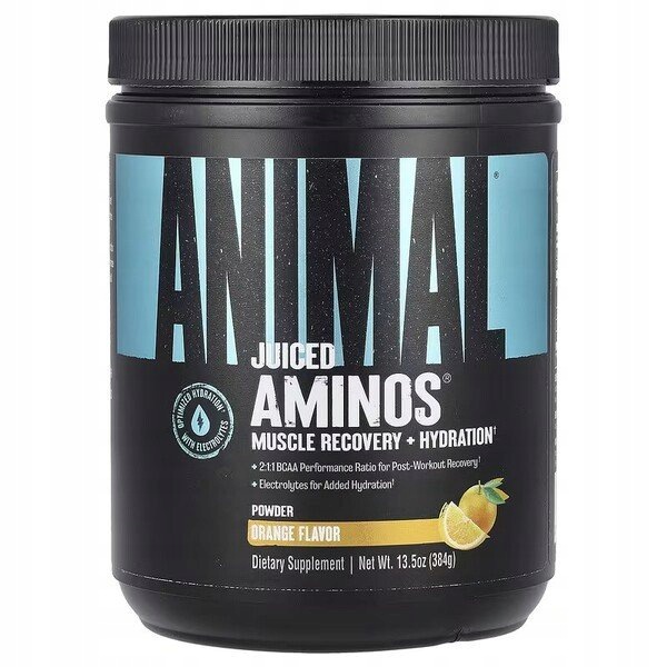 Universal Nutrition Animal Juiced Aminos Orange Juiced prášek 368 g
