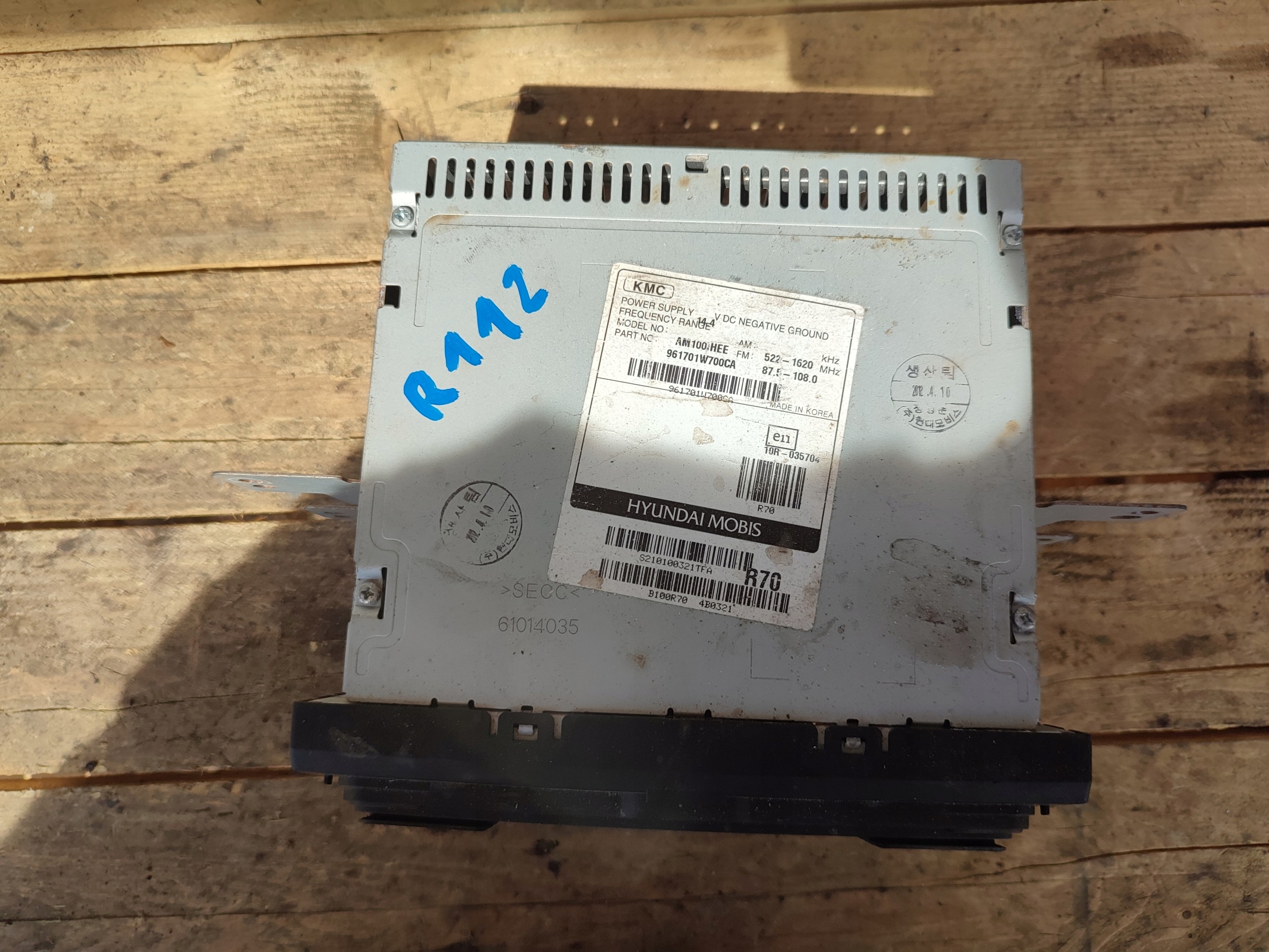 RADIO EKRAN display KIA RIO III 3 961701W700CA