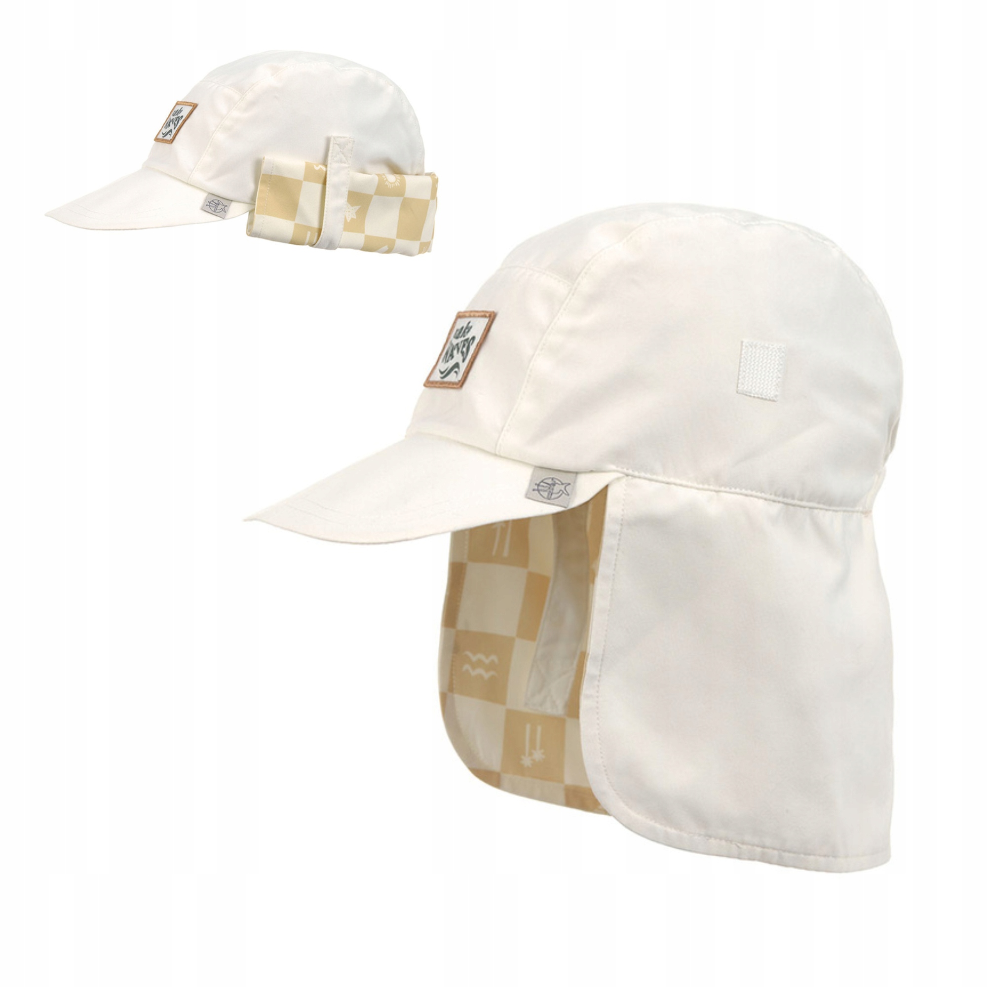 Lassig Czapka z Daszkiem i osłoną karku z filtrem UV80 52/53 cm 3-6 lat