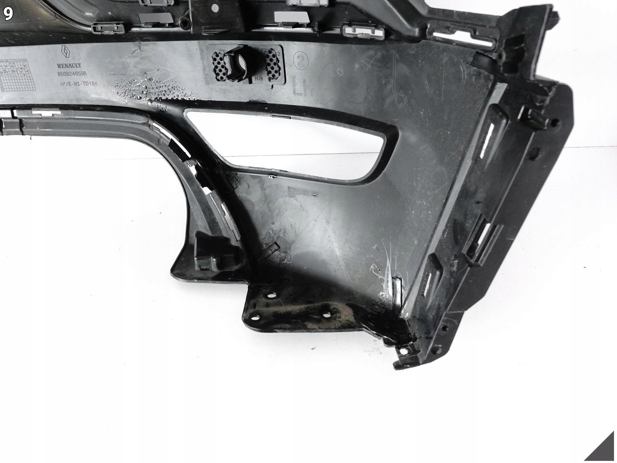 RENAULT CAPTUR II 2 19- bumper SPOILER cap accessories rear part *PDC*