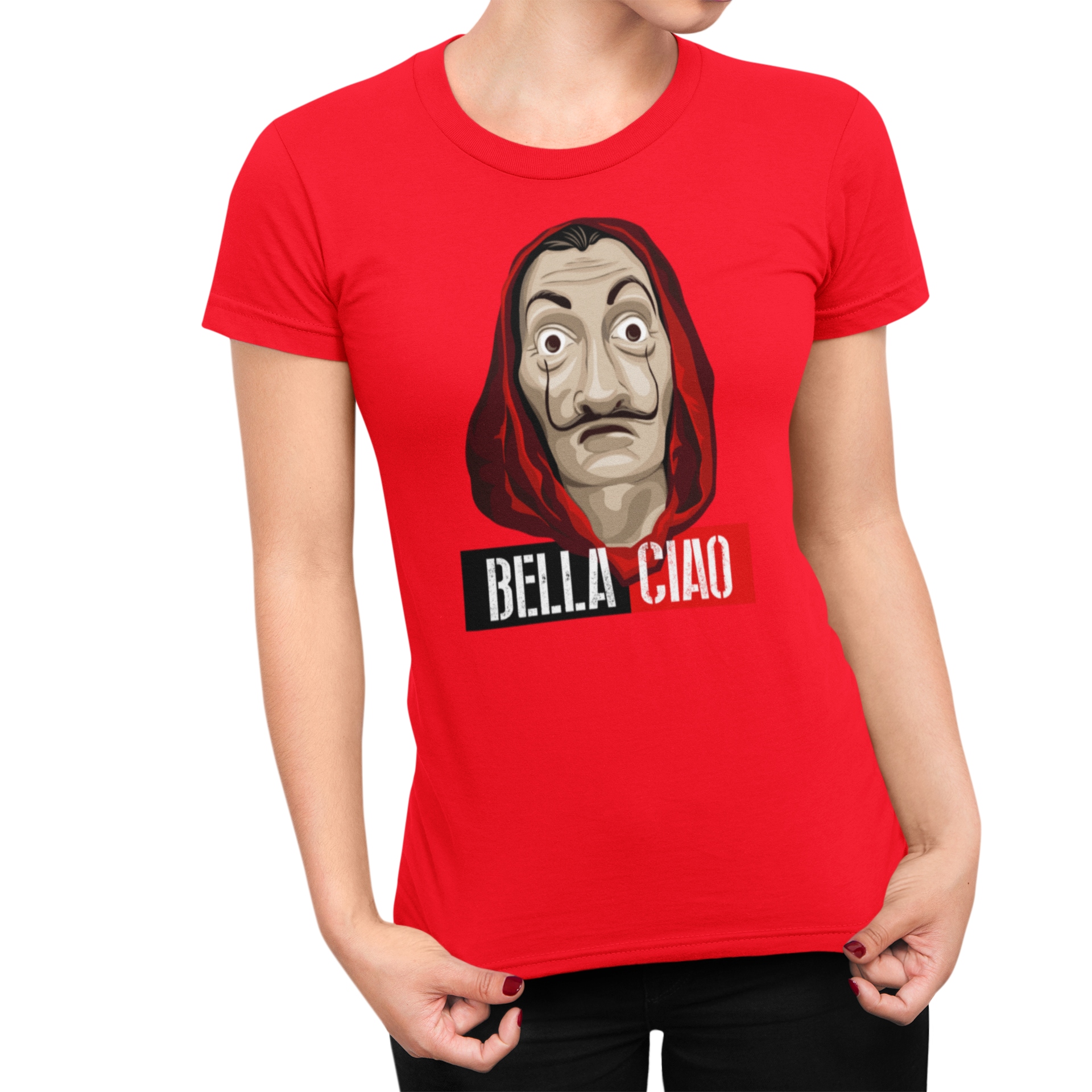 

koszulka Bella Ciao Dom Z Papieru czerwona roz.XXL