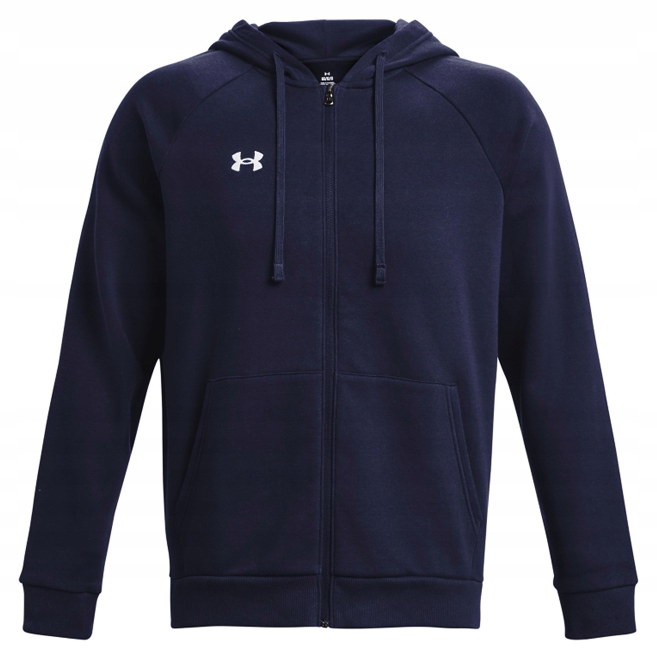 Mikina Under Armour Rival Fleece Fz Hoodie tmavě modrá 1379767 410 vel. M