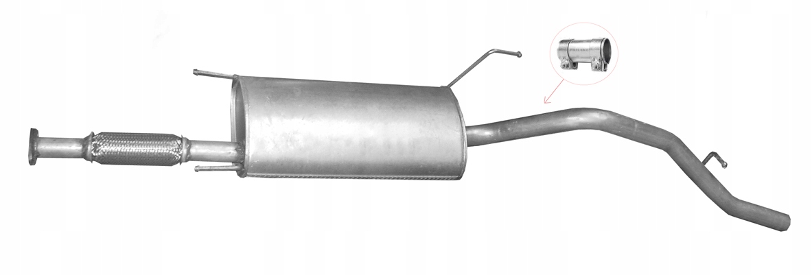 Daihatsu Terios 1.3 4X4 61kW (1997-2000) Tlumič Oe 1740587401