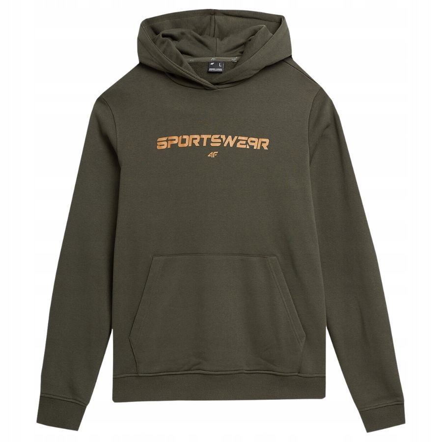 BLUZA MĘSKA 4F DRESOWA SPORTOWA CIEPŁA WYGODNA Model 4FAW23TSWSM0773