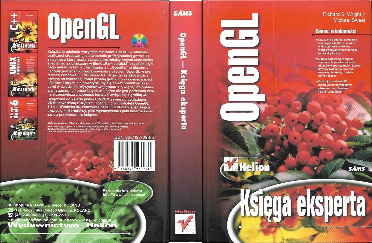 OpenGL Księga eksperta - Richard S. Wright jr; Michael Sweet ISBN 9788371970931