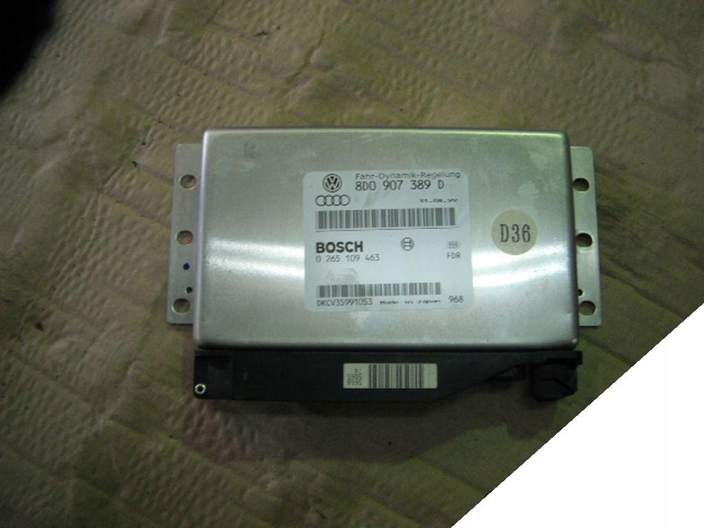 AUDI A6 C5 KOMPUTER SKRZYNI 8D0907389D 0265109463