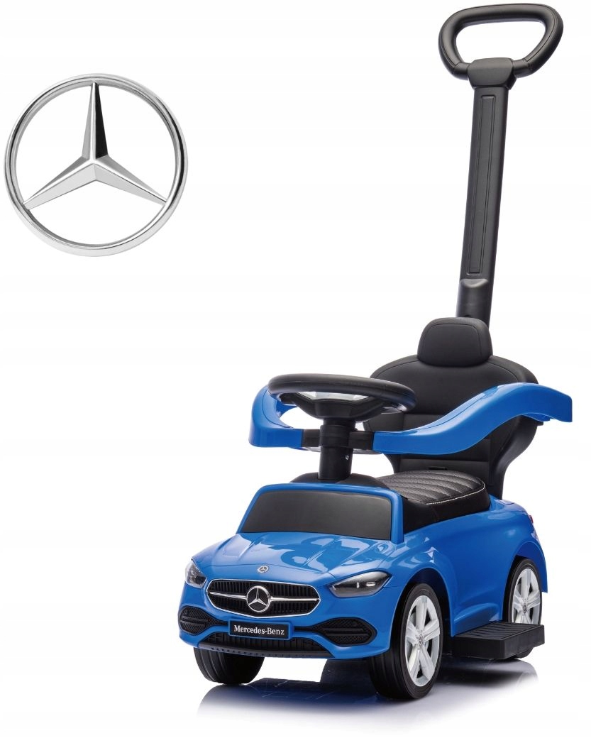 Jeździk Milly Mally Pojazd Mercedes C-class Deluxe Siedzisko Ekoskóra