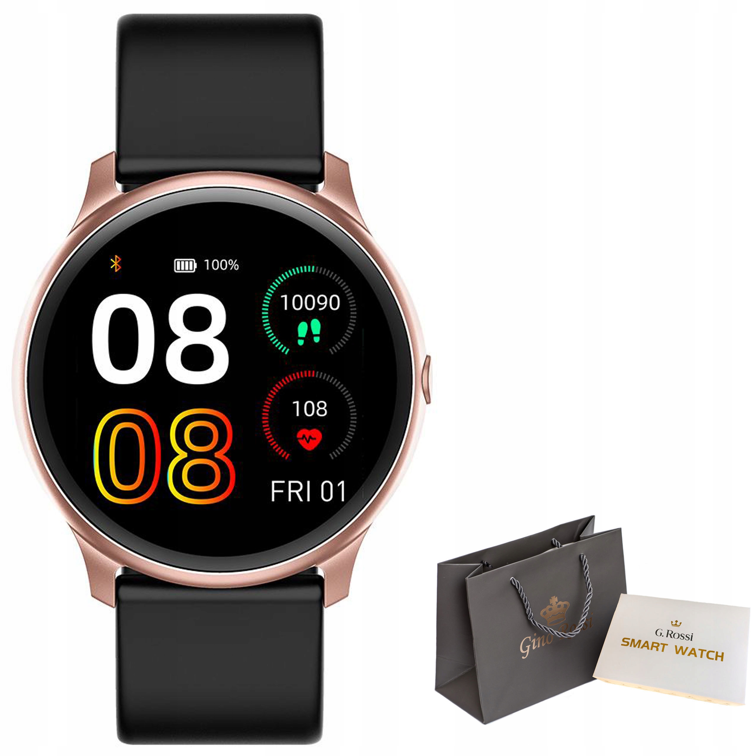 

Smartwatch G. Rossi Zegarek Ciśnienie Puls Kroki