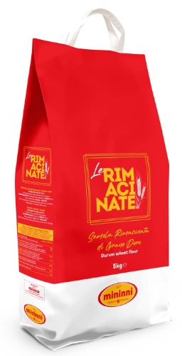 Levně 2x Mouka Semola Rimacinata Grano Duro 5 kg Mininni