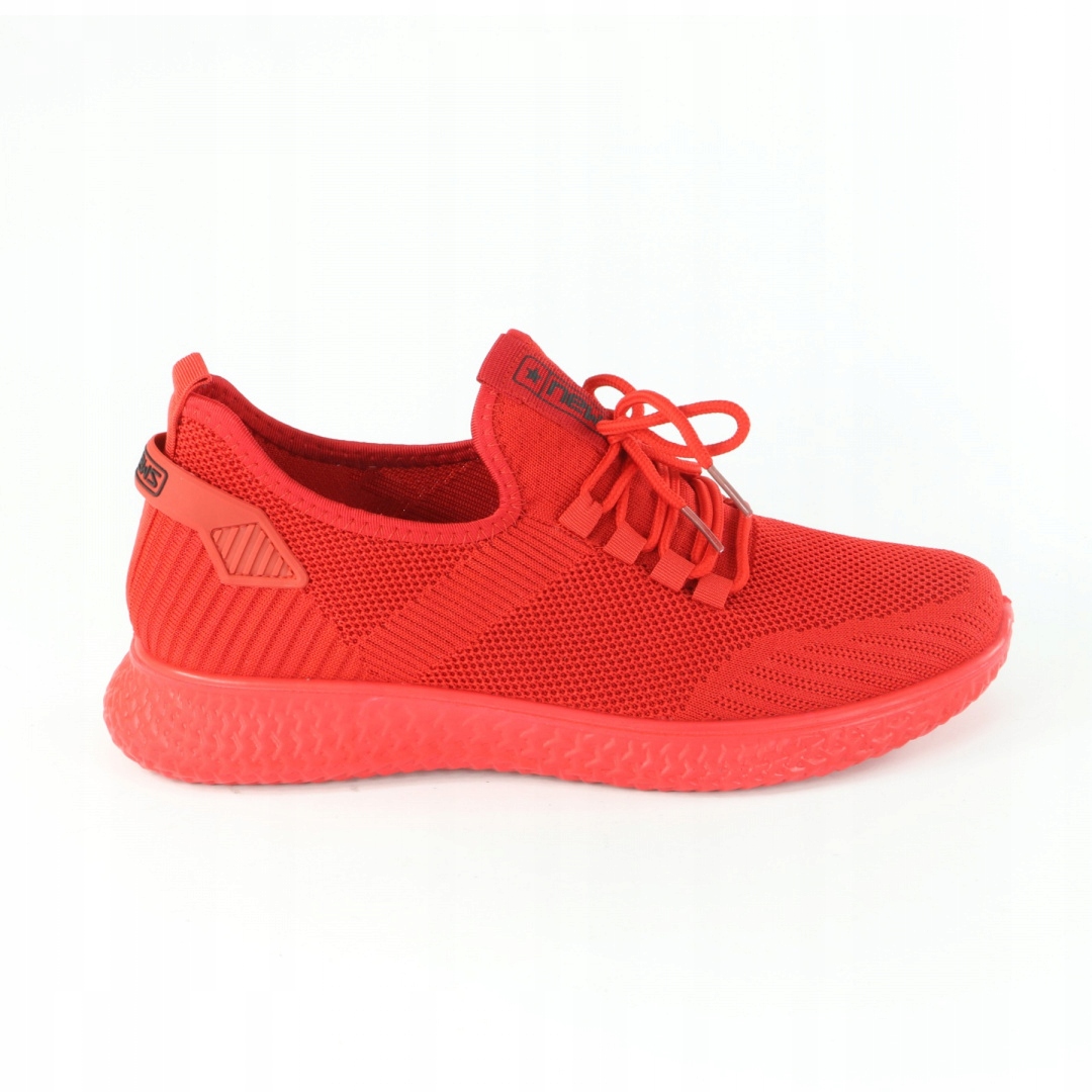 Sneakersy młodzieżowe News 21MN02-3634 czerwone Marka News