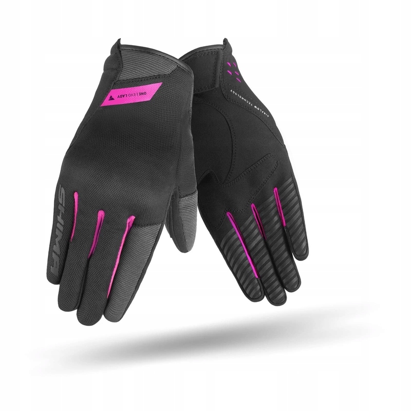 Rękawice damskie Shima One Evo Lady Pink czarny różowy