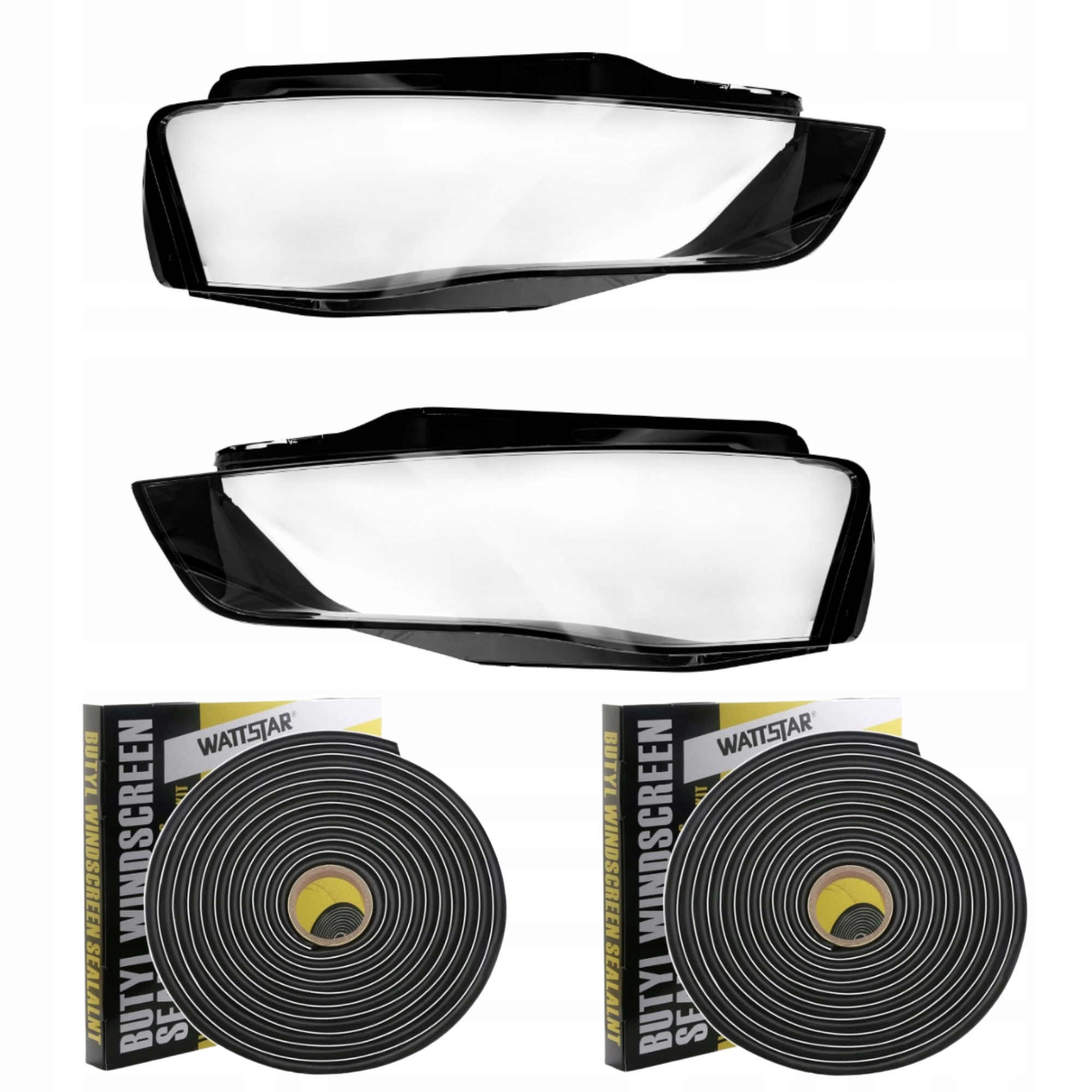 Audi A4 B8 Ochranné Kryty Proti Poškrábání S Uv Povlakem, Přední Sada Butylové Lepidlo