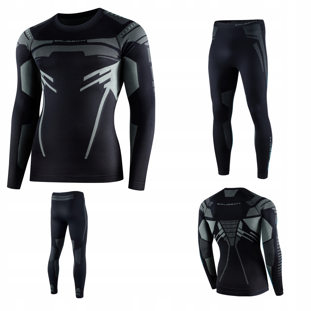 Bielizna narciarska komplet męski Brubeck Dry XL