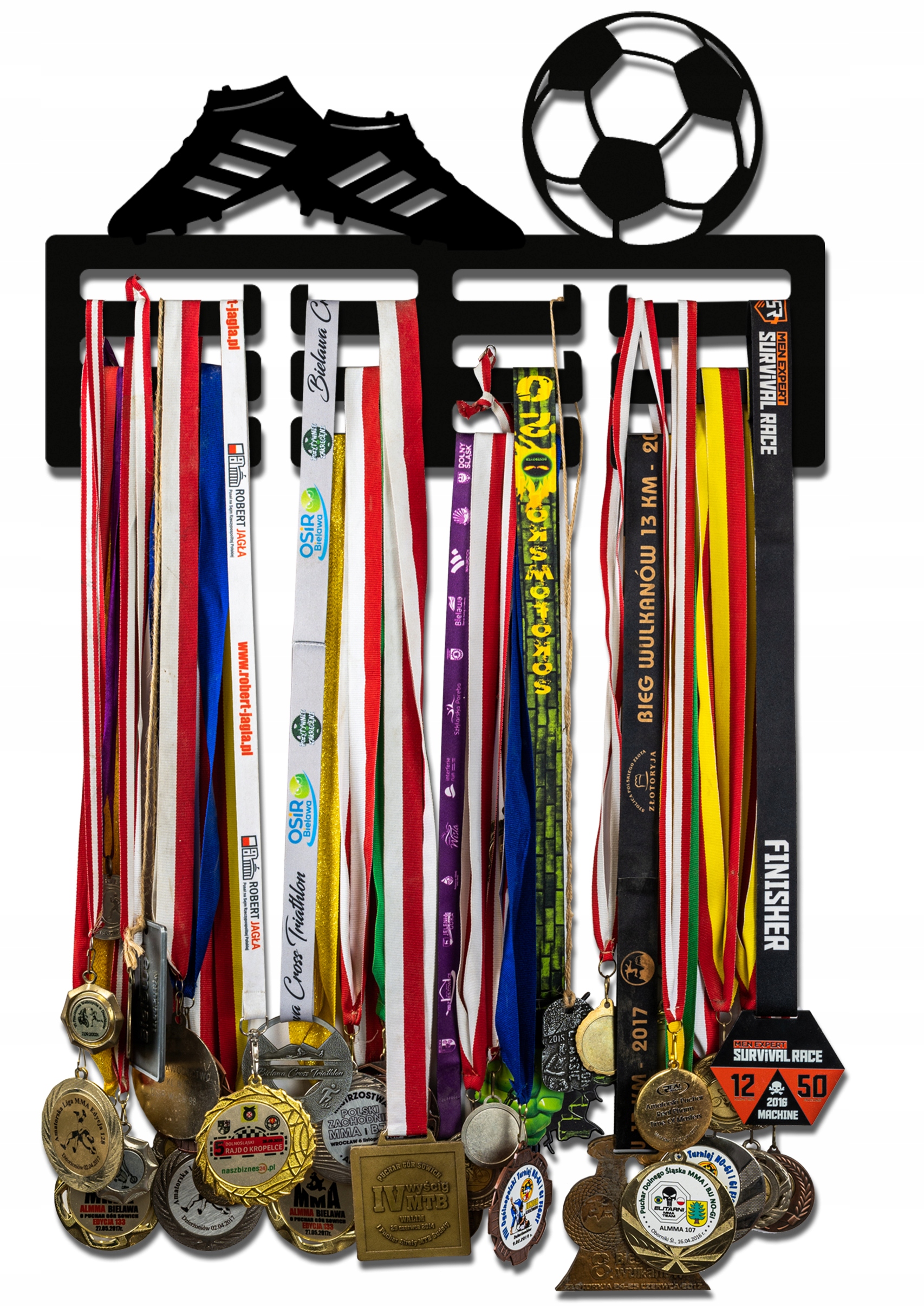 

Wieszak na medale Piłka Nożna szybki montaż