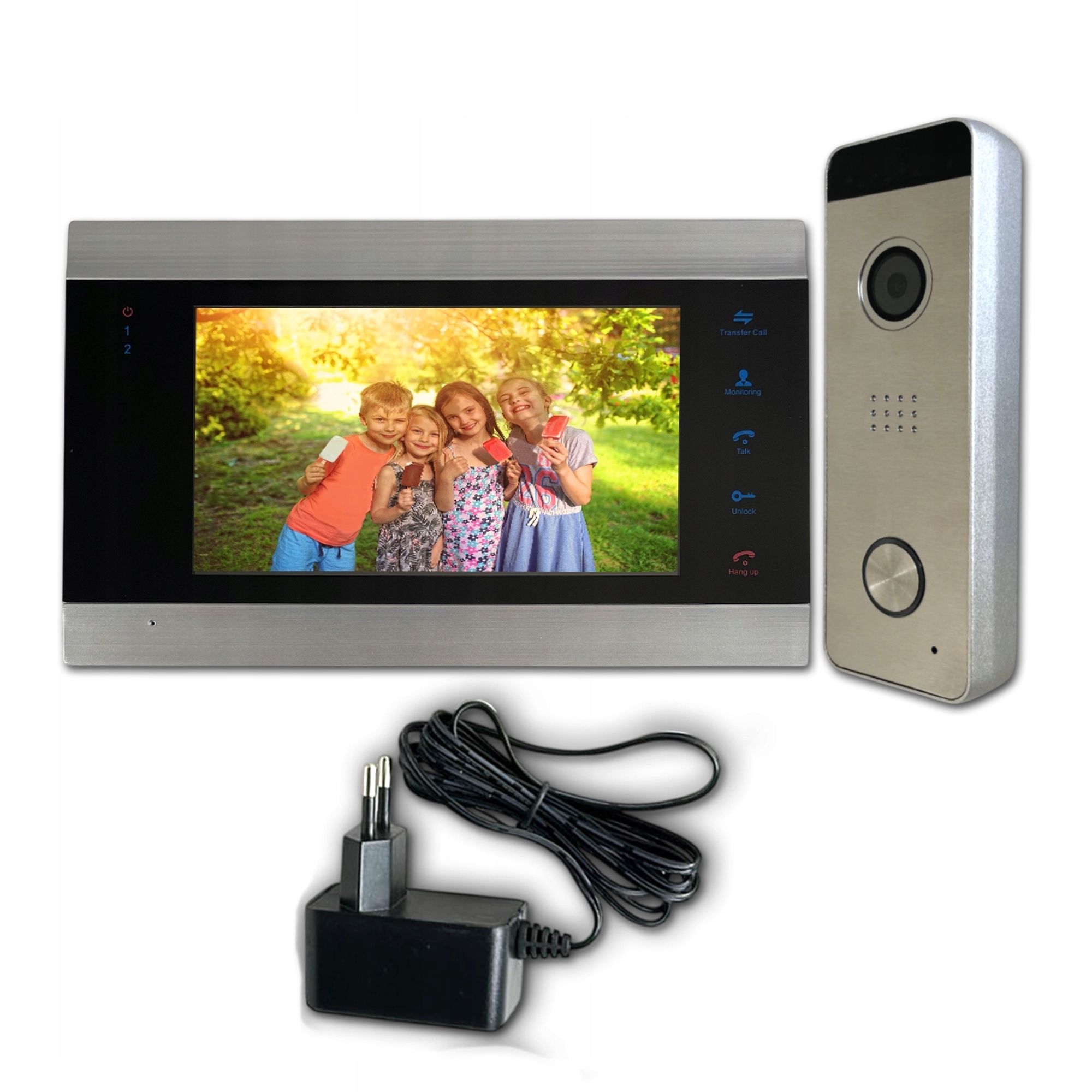 Videovrátnik Mia 7S-SD pre bránu a bránky, stanica 80S-150, drôtový, 120°