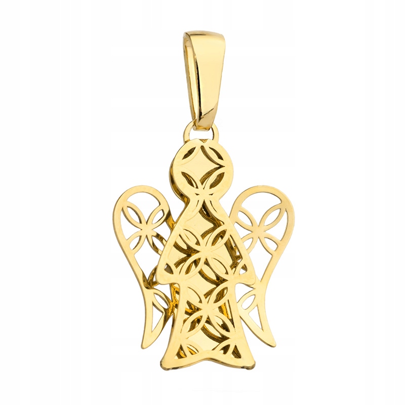 Zlatý Přívěsek Přívěsek pr. 585 Ažurový Anděl 14k