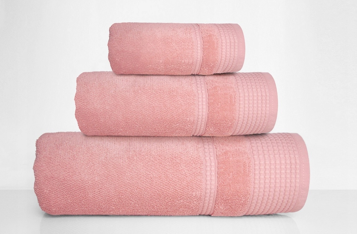 

Ręcznik Toya bawełna egipska 90x150 różany
